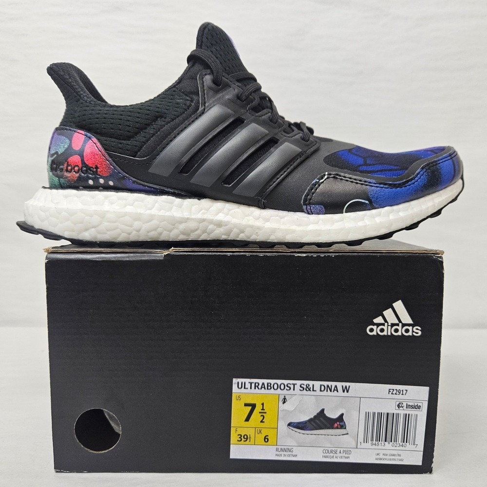 Adidas Ultraboost S&L DNA Running Shoes FZ2917 Night Flash Women's Size 7.5